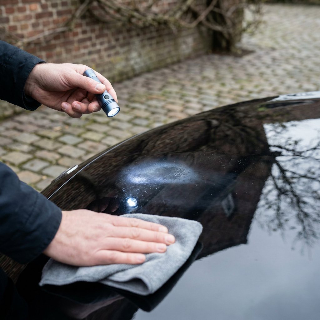 High spots na keramische coating oplossen