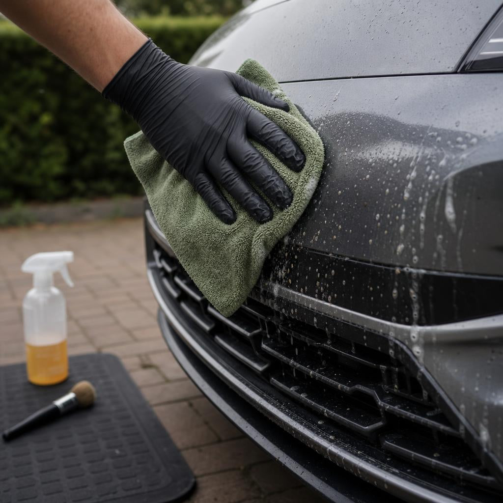Insecten verwijderen autolak