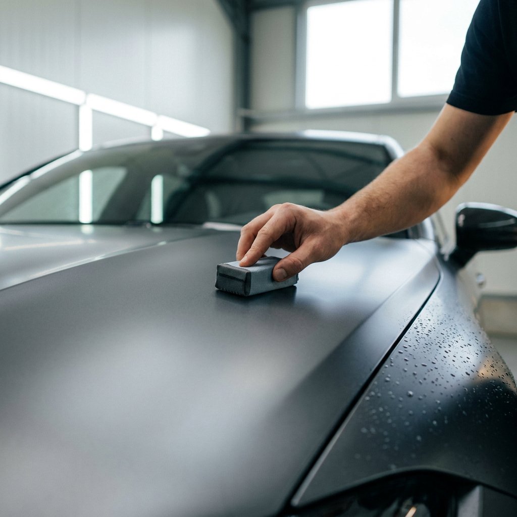 Keramische coating matte lak