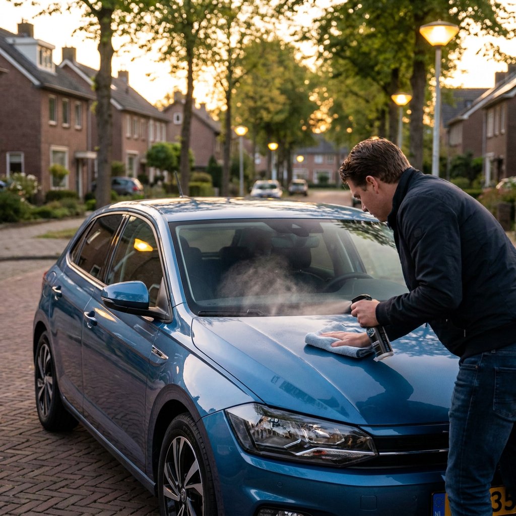 Keramische coating nieuwe auto