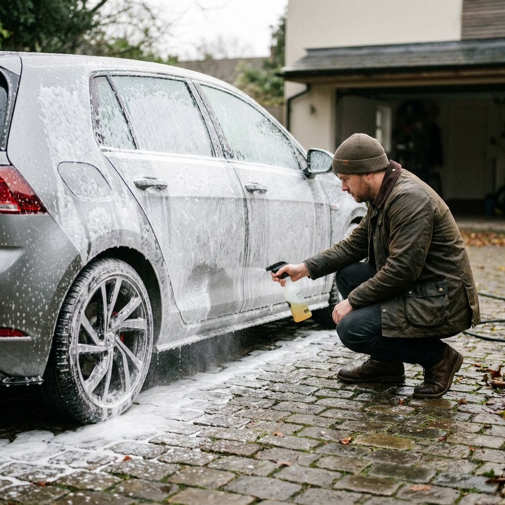 Pre-wash vs snow foam
