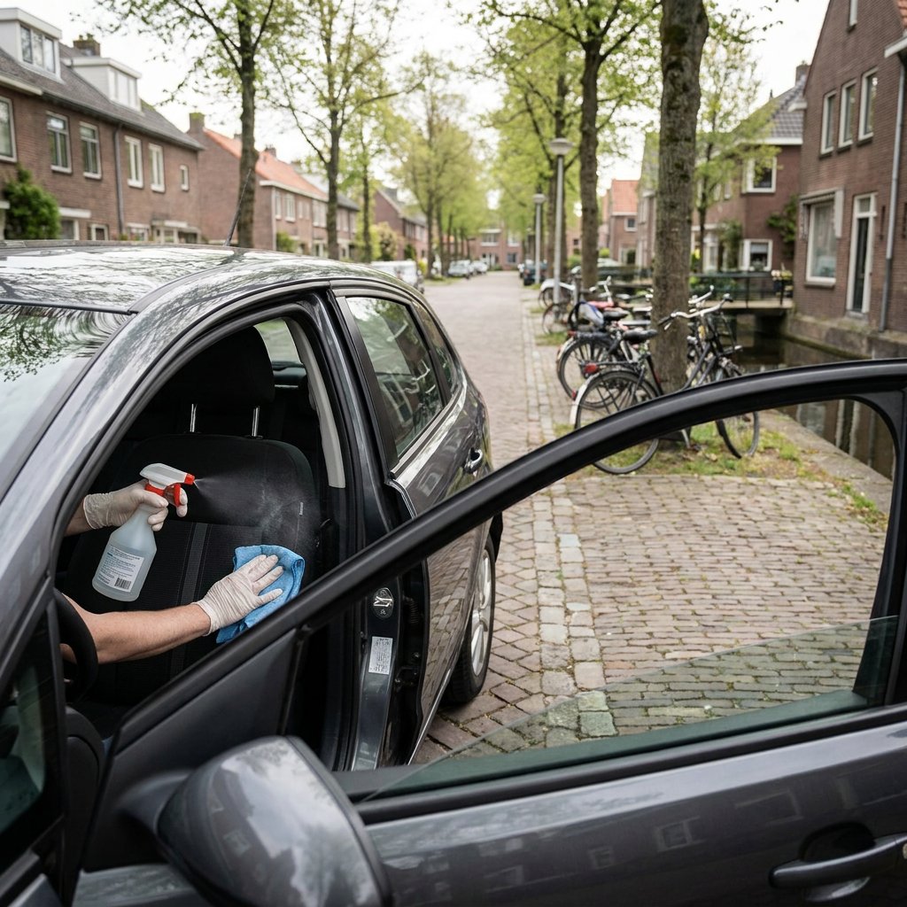 Rookgeur auto verwijderen