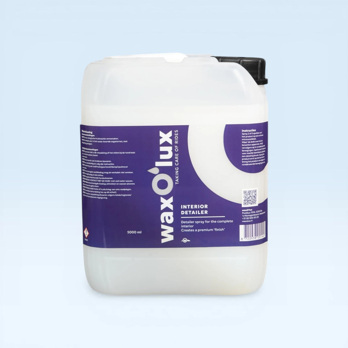 Interior Detailer 5 liter interieur onderhoud – WaxO'lux