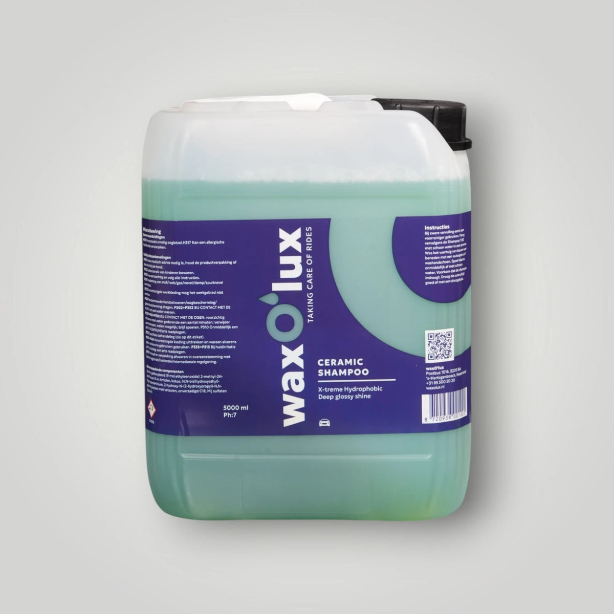 Ceramic shampoo 5 liter keramische autoshampoo can – WaxO'lux