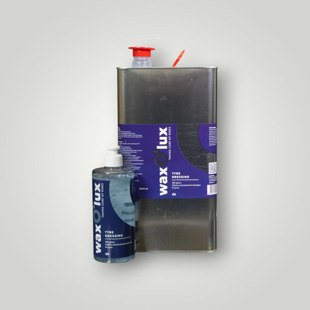 Tyre Dressing 5 liter bandenzwart can – WaxO'lux