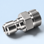 3/8″ Schnellkupplung Stecker – M22 Innengewinde 14 mm Edelstahl