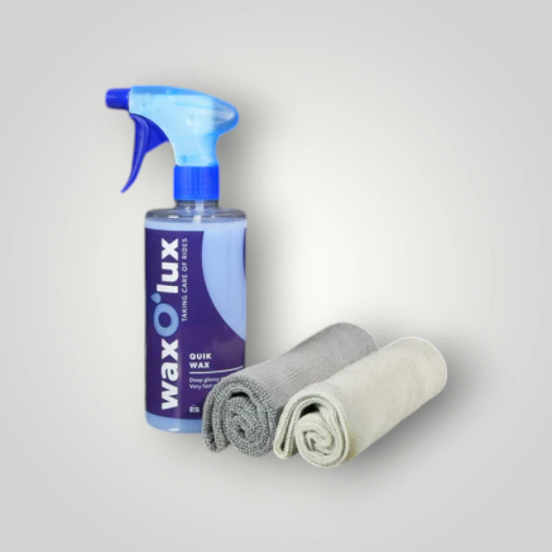 Quik wax set spray wax met doek – WaxO'lux