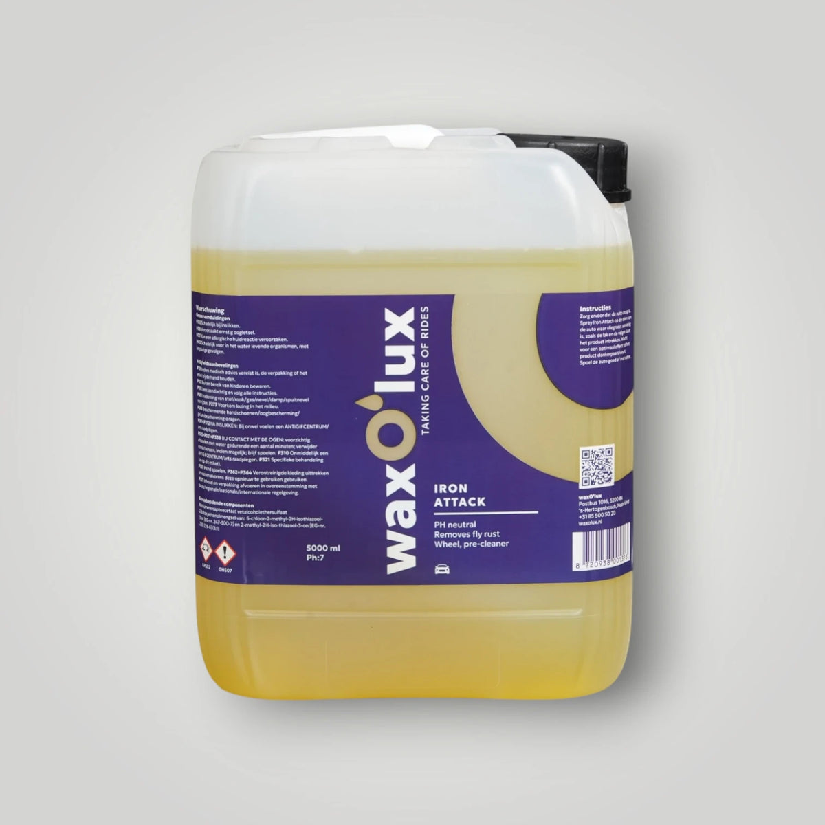 Iron Attack 5 liter vliegroestverwijderaar can – WaxO'lux