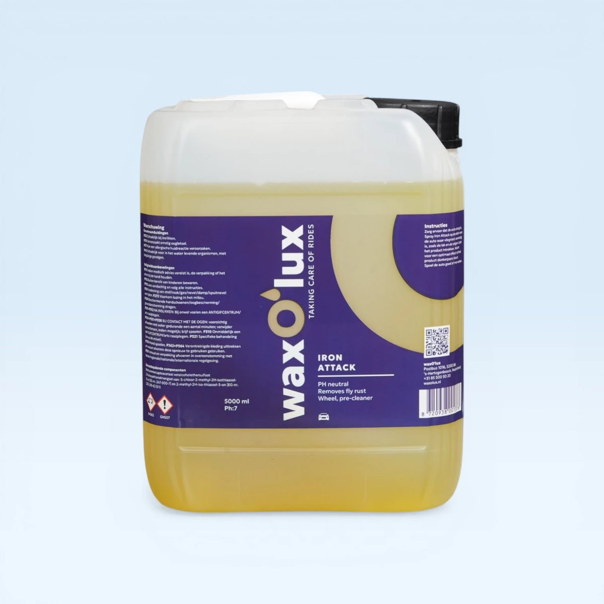 Iron Attack 5 liter vliegroestverwijderaar – WaxO'lux