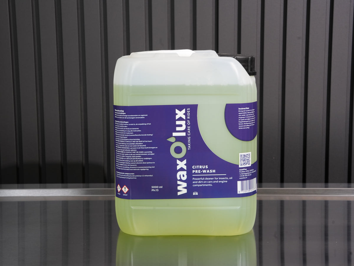 Citrus Pre-Wash 5 liter citrus voorwas – WaxO'lux