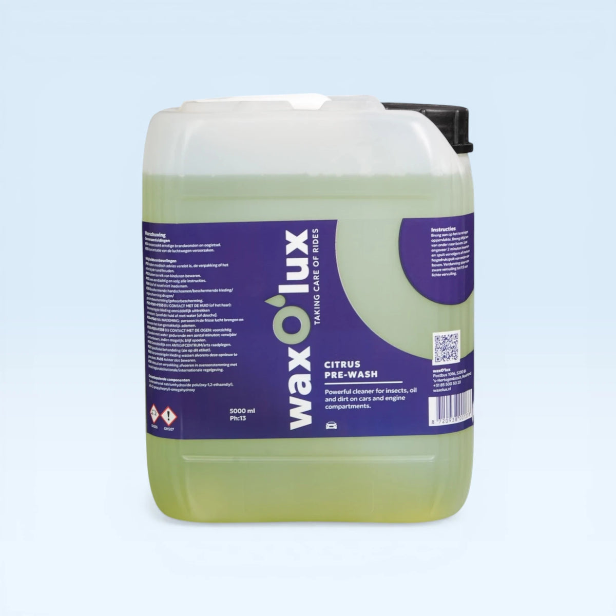 Citrus Pre-Wash 5 liter citrus voorwas – WaxO'lux