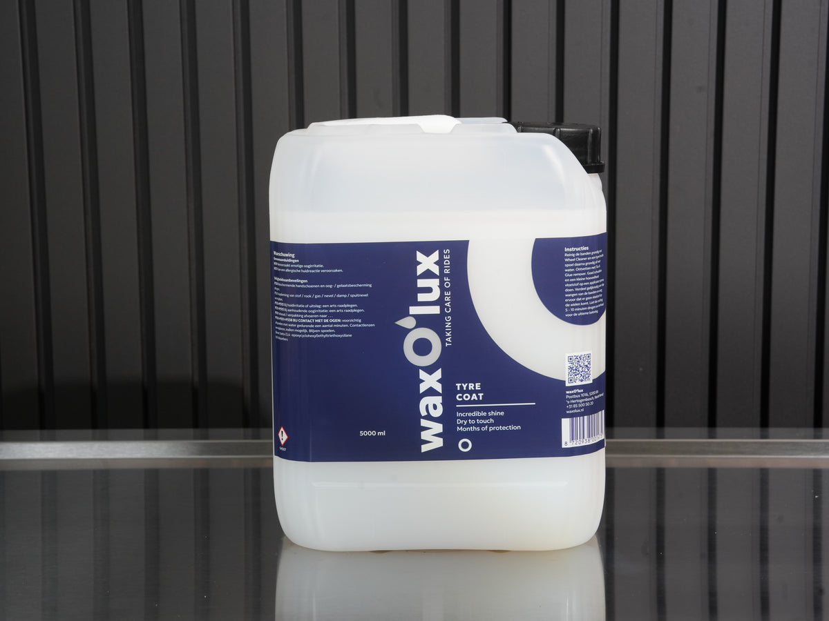 Tyre Coat 5 liter bandencoating – WaxO'lux