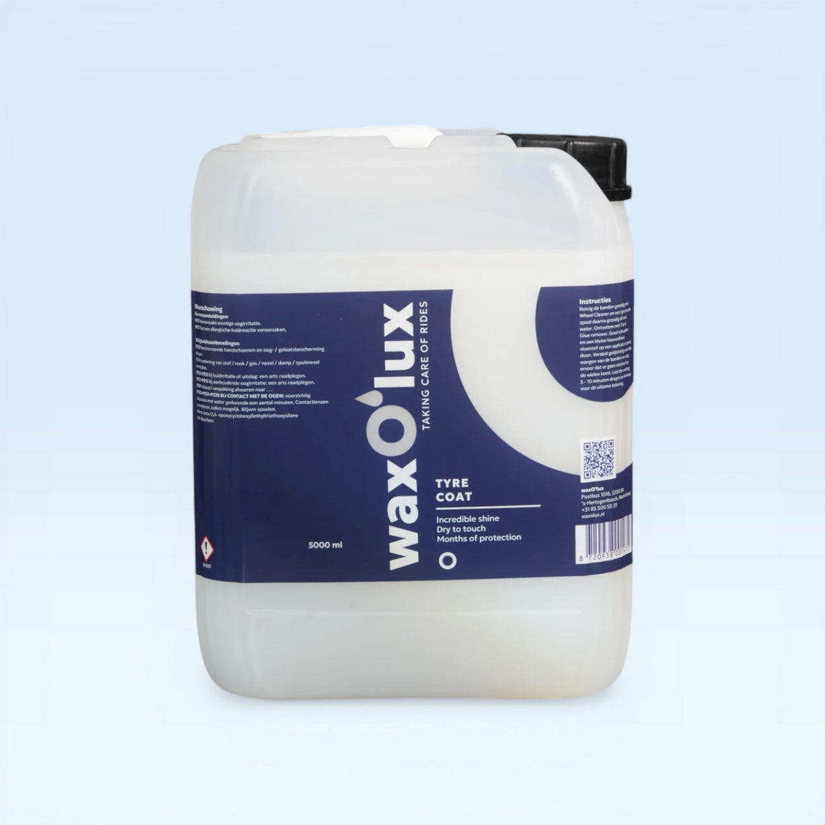 Tyre Coat 5 liter bandencoating – WaxO'lux