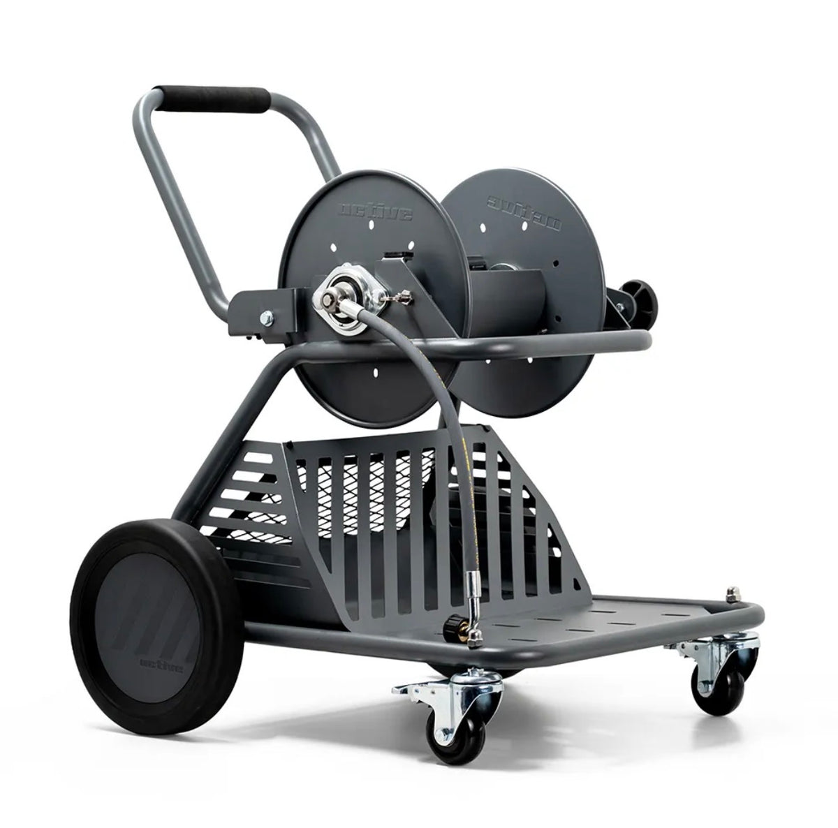 ACTIVE Wash Cart – Waschwagen mit Schlauchtrommel für Hochdruckreiniger