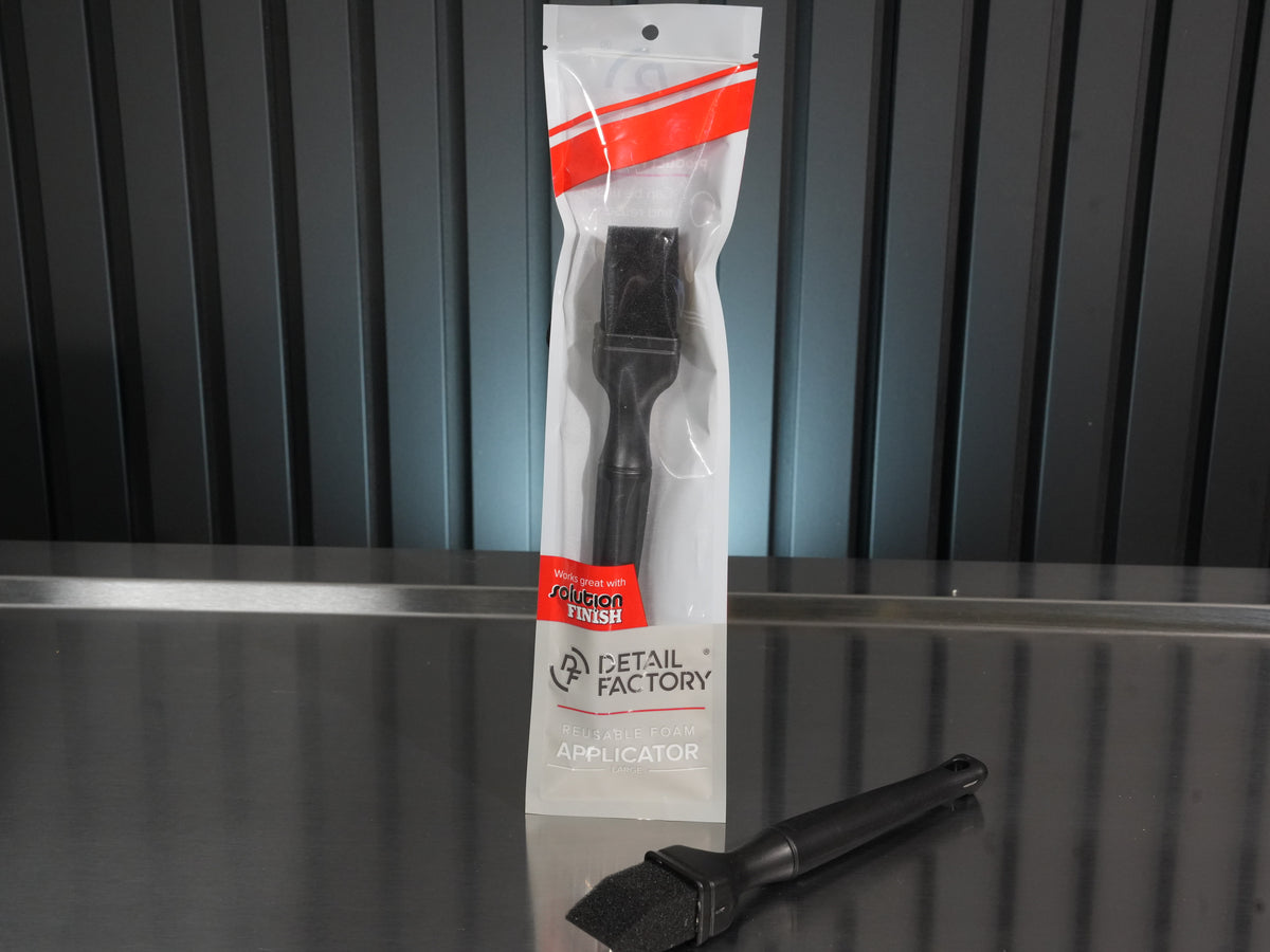 Detail Factory Foam Applicator Brush large black – WaxO'lux