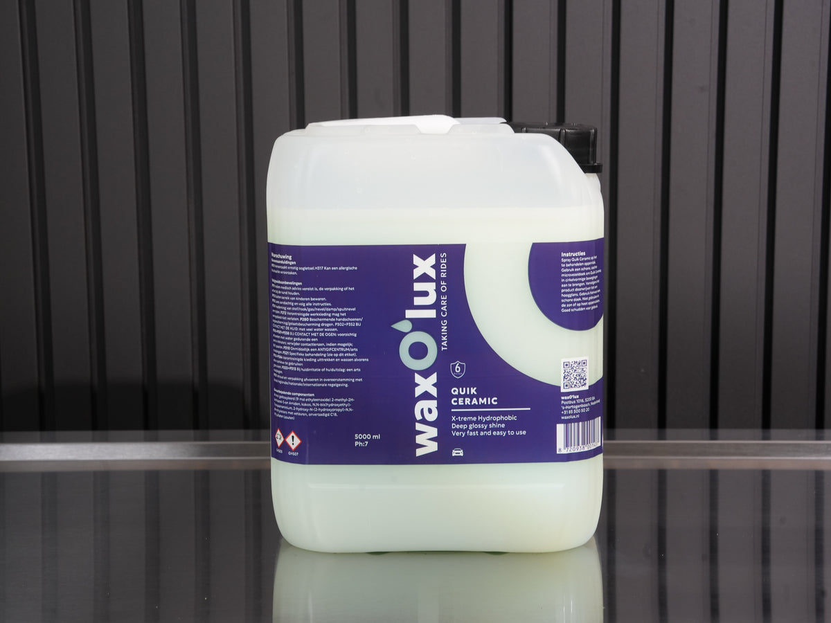 Quik ceramic 5 liter keramische coating – WaxO'lux