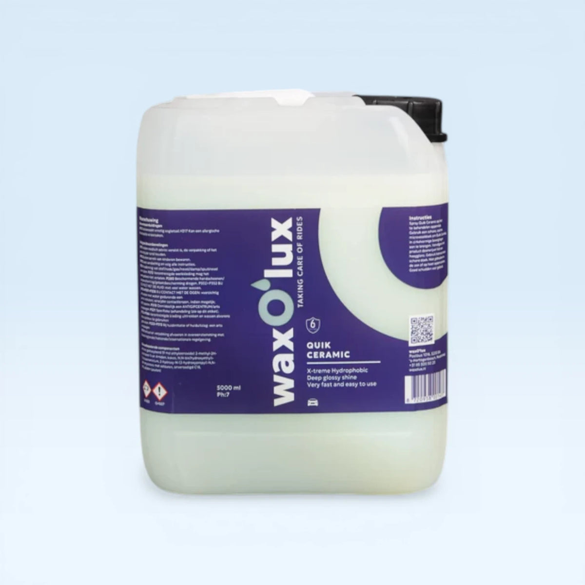 Quik ceramic 5 liter keramische coating – WaxO'lux