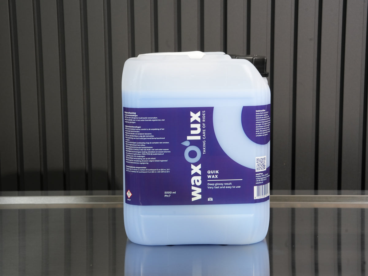 Quik Wax 5 liter spray wax – WaxO'lux