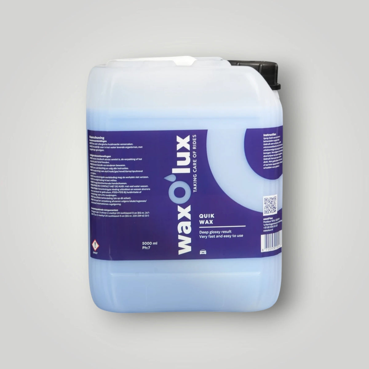Quik Wax 5 liter spray wax can – WaxO'lux