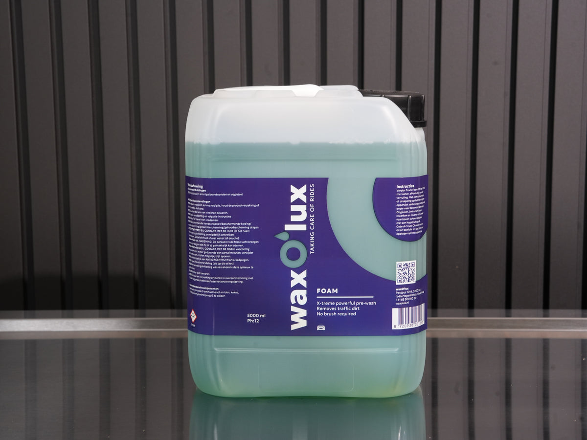 Foam 5 liter snow foam voorwas – WaxO'lux