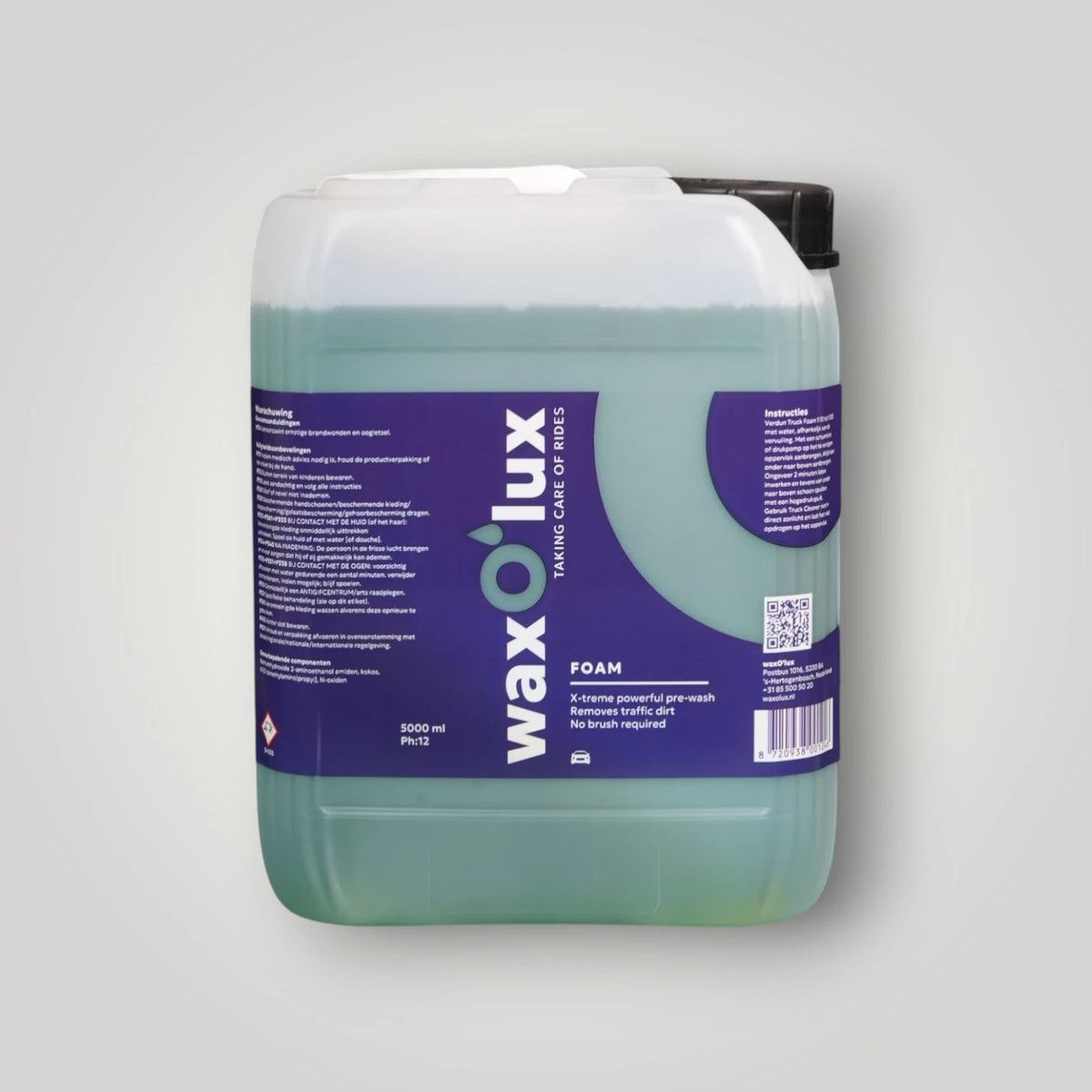 Foam 5 liter snow foam voorwas can – WaxO'lux