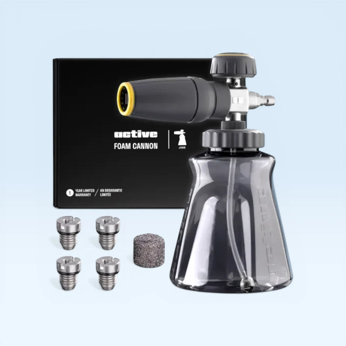 ACTIVE Premium Snow Foam Cannon foam gun – WaxO'lux