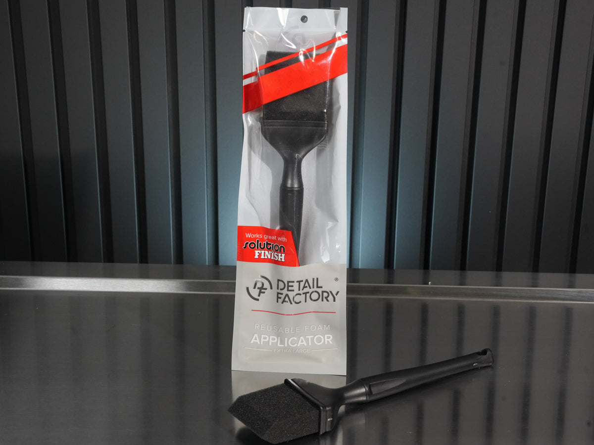 Detail Factory Foam Applicator Brush extra large black – WaxO'lux