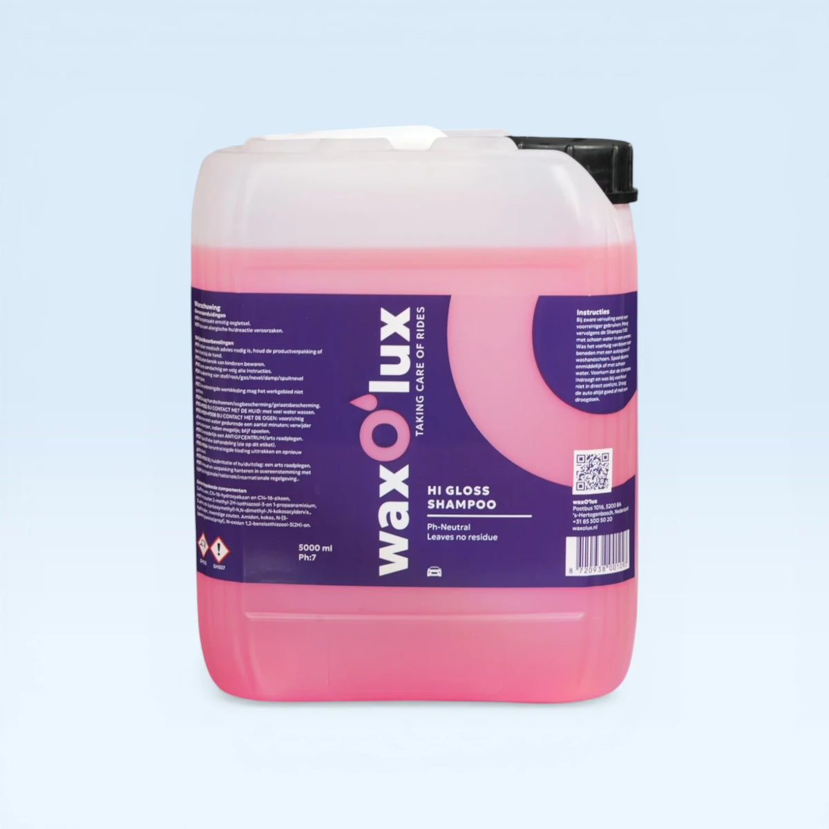 Hi Gloss Shampoo 5 liter autoshampoo – WaxO'lux