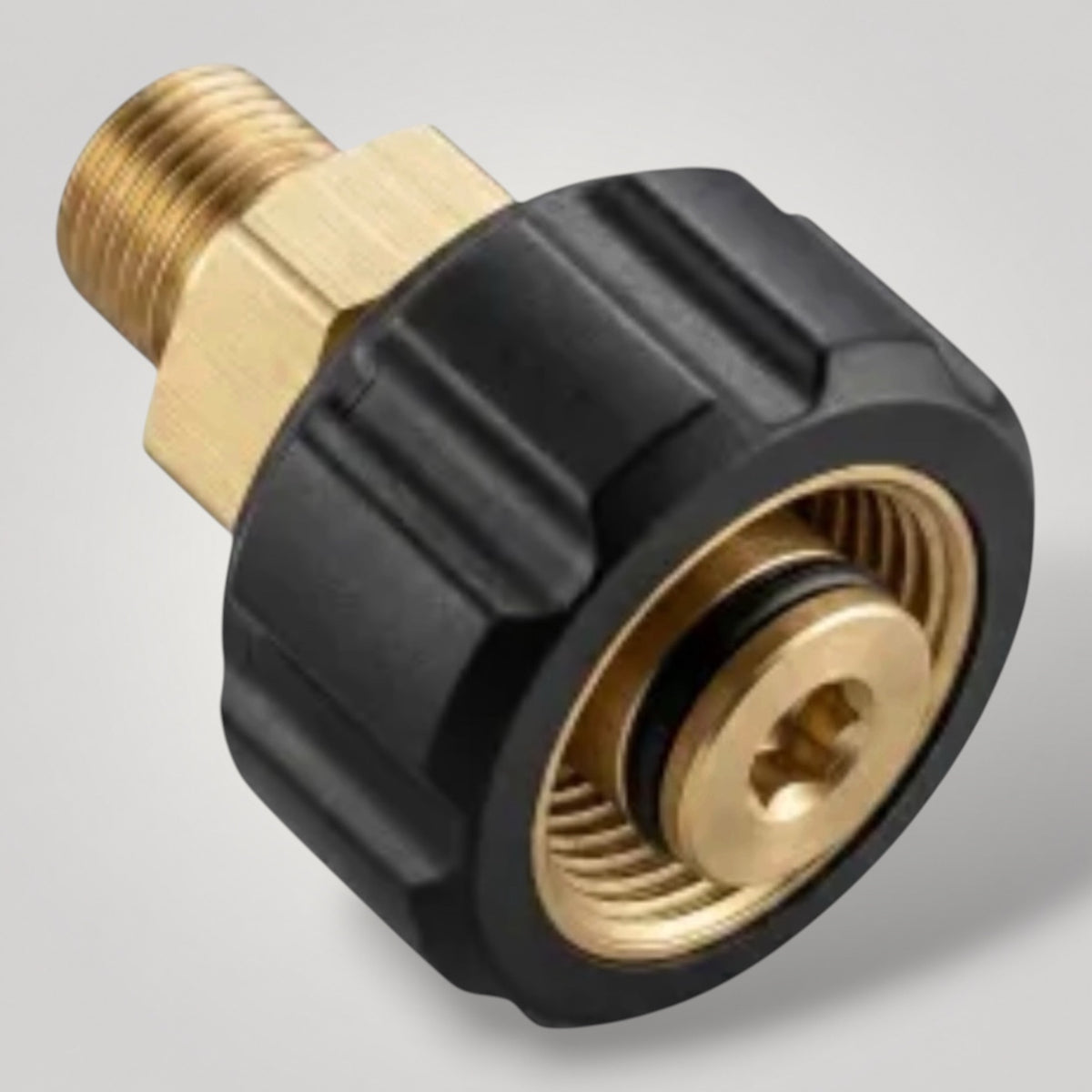 Foam Lance Draaikoppeling M22 naar 1/4 inch male voor Kärcher HD en HDS 2