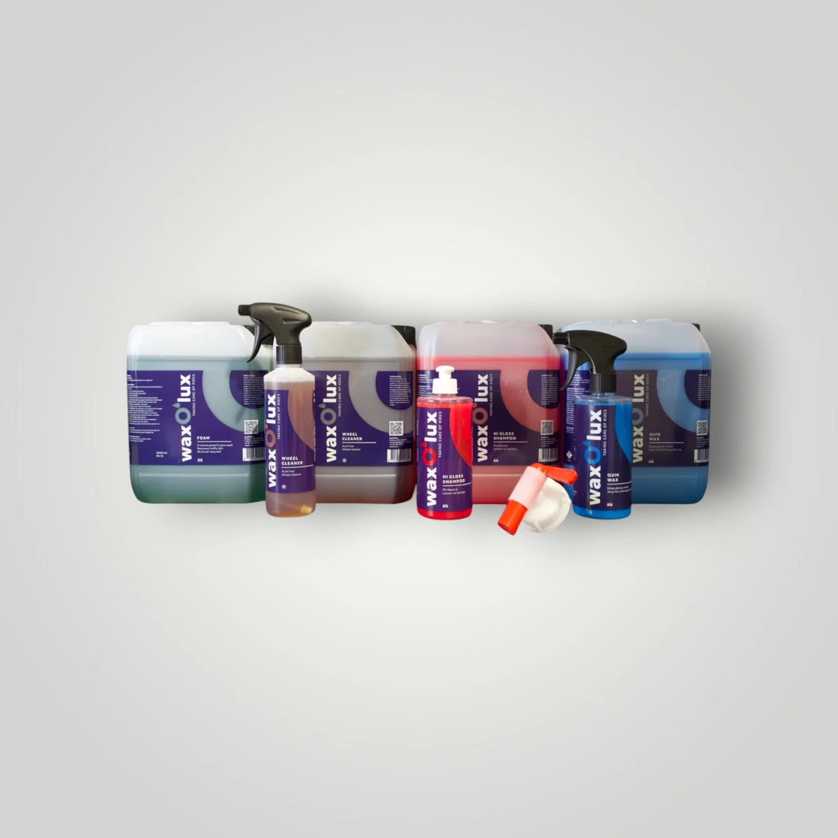 Wash & protect package set – WaxO'lux