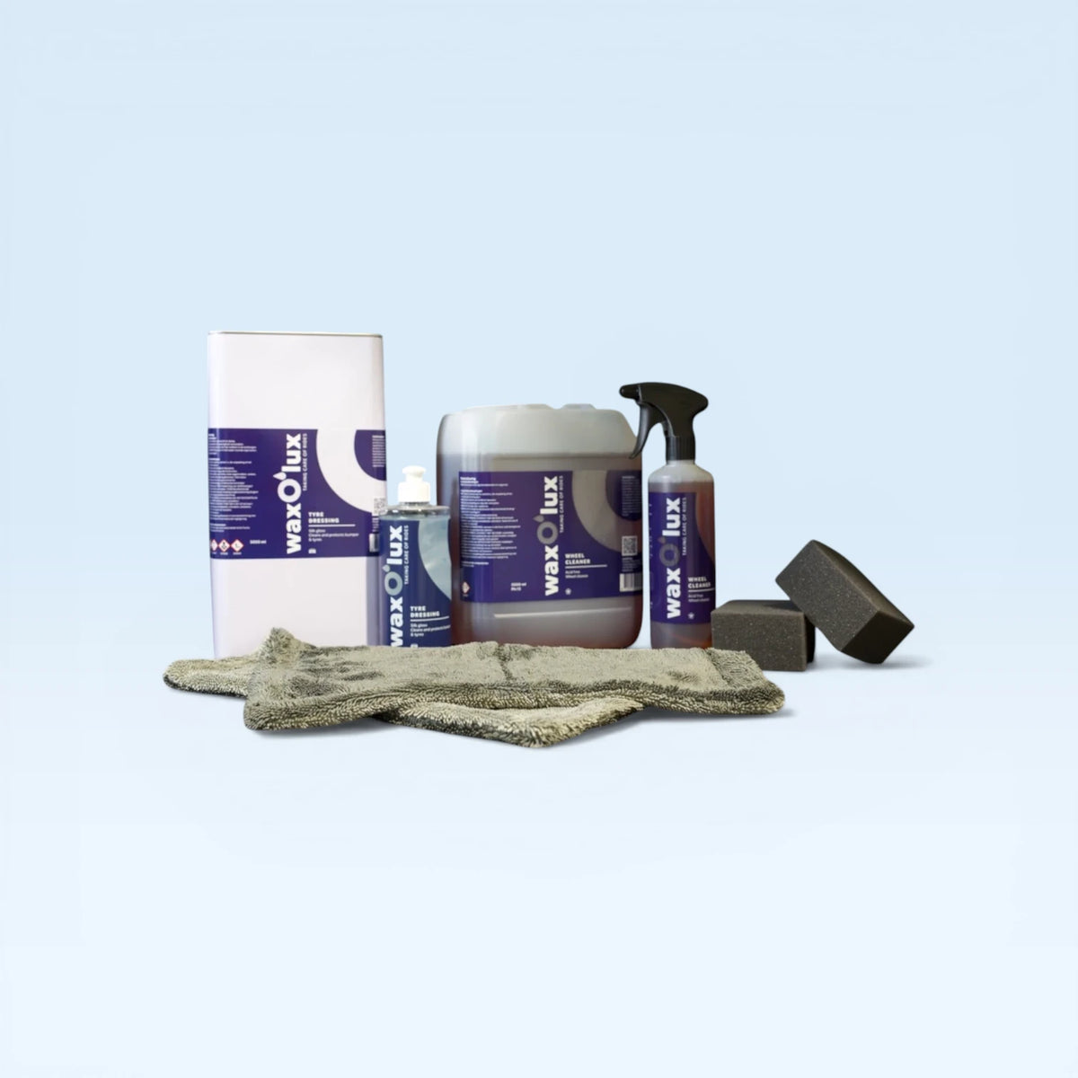 XL wheel & tyre set velgen en banden pakket – WaxO'lux